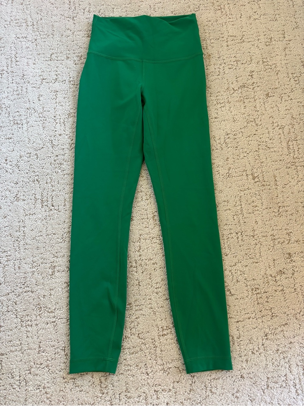 lululemon athletica Emerald Green Strappy Sports Bra and Leggings Set - Picture 4 of 5